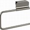 Image result for Brushed Nickel Over the Counter Paper Towel Holder