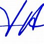 Image result for Signature in Blue Ink PNG