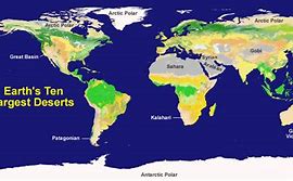 Image result for World Desert Map