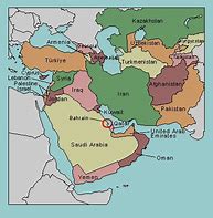 Image result for Middle East Label Map