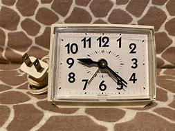 Image result for Vintage Westclox Alarm Clock