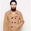 Image result for Tan Pea Coat