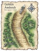 Image result for Lost Mine Phandelver Goblin Ambush Map