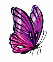 Image result for Purple Cartoon Butterflies