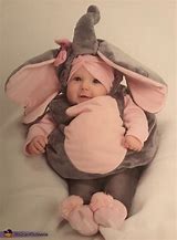 Image result for Dumbo Onesie Baby Costume