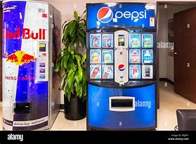 Image result for Red Pepsi Machine