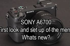 Image result for Sony A6700 Menu Screen
