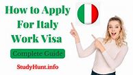 Image result for How to Apply for a Visa in Italy