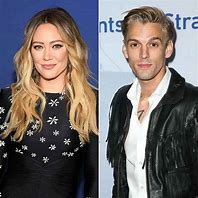 Image result for Aaron Carter and Hilary Duff