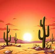 Image result for A Desert with a Cactus in It Drawing