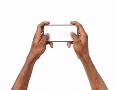 Image result for Hand Holding Phone Sideways