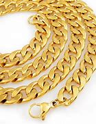 Image result for 18K Gold Cuban Link Chain