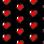 Image result for 8-Bit Heart PFP