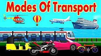 Image result for Modes of Transport Kids