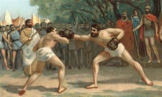 Image result for Ancient Roman Boxing