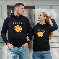 Image result for Couple Hoodie Design