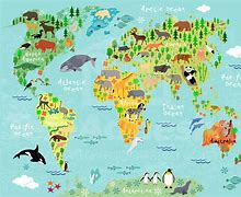 Image result for Kids World Wall Maps
