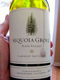 Image result for Sequoia Grove Cabernet Sauvignon