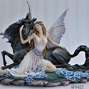 Image result for Black Fairy and Unicorn