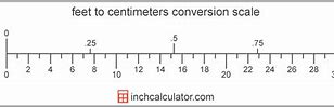 Image result for How to Convert Feet Inches to Cm