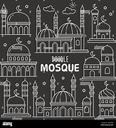 Image result for Mosque Doodle