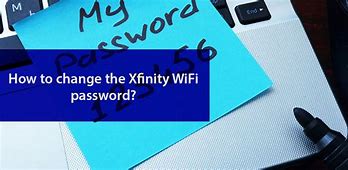 Image result for Xfinity Wifi Password Reset