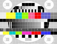Image result for Television Test Pattern Image Los Angeles