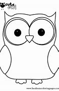 Image result for Cartoon Owl Drawings Black and White