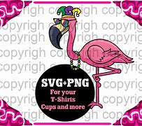 Image result for Funny Flamingo SVG