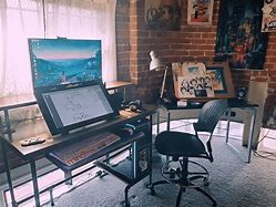 Image result for Art Desk Setup Drawing
