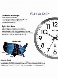 Image result for Sharp Atomic Clock