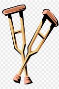 Image result for Elbow Crutches Clip Art