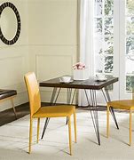 Image result for Yellow Dining Room Chairs