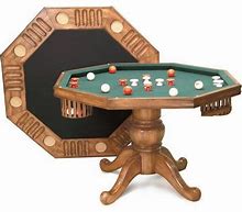 Image result for Bumper Pool Card Table