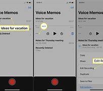 Image result for Voice Memo Words