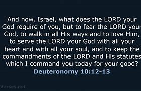 Image result for Deuteronomy 10
