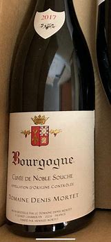 Image result for Denis Mortet Bourgogne Cuvee Noble Souche