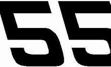 Image result for NASCAR Number Fonts 55