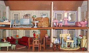 Image result for 1930s Dollhouse Furniture