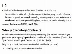 Image result for Contract Law Consideration Cases
