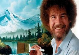 Image result for Bob Ross Colorable