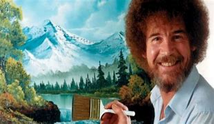 Image result for Bob Ross No Afro