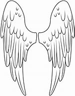 Image result for Angel Wings Drawing Template