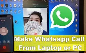 Image result for WhatsApp Call On Laptop