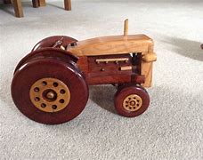 Image result for Wood Toy Tractor