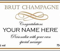 Image result for Personalised Champagne Labels Download