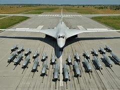 Image result for Tu-160 Blackjack Supersonic Bomber