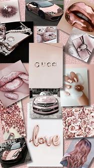 Image result for Rose Gold Pink Wallpaper Fashion Girl