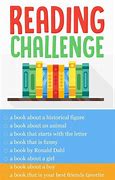 Image result for Monthly Book Challenge for Middle School
