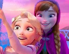 Image result for Rapunzel and Anna Kiss